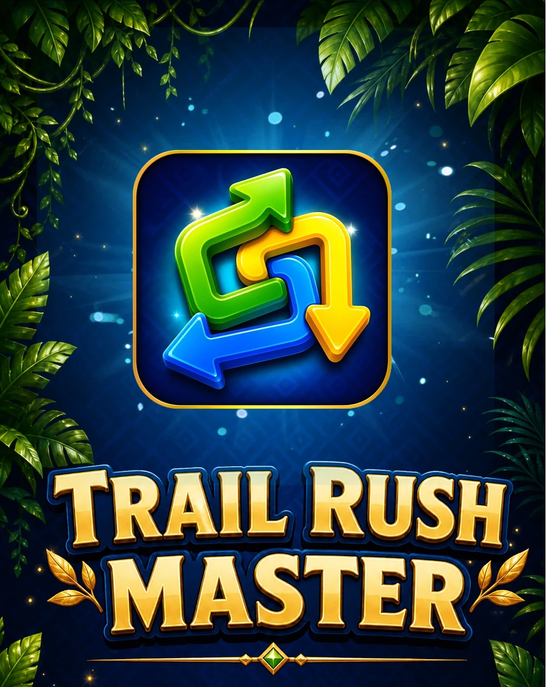 Trail Rush Master jungle puzzle artwork